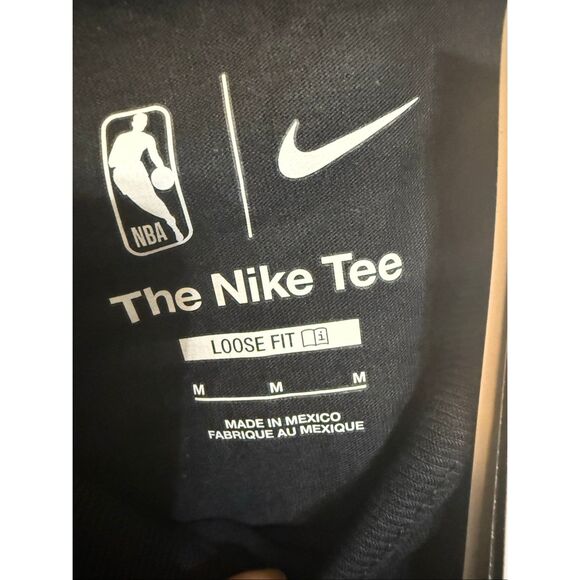 Nike Men's NBA Minnesota Timberwolves Long Sleeve Graphic Tee Black Medium NWT - Picture 8 of 14